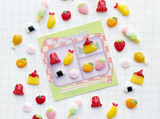 mix and match custom mini bento earrings set!