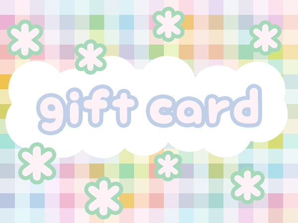 ✦ fancypop gift card ✦