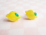 lemon or lime earrings
