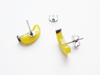 banana earrings